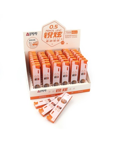 Грифель для механічного олівця «Aodemei» 0,7 мм 2В, в тубусі, ТМ J.Otten