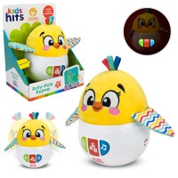 Неваляшка «Курчатко» музична з м'якіими тканинними частинами, співає, у коробці, Kids Hits