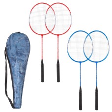 Бадмінтон: 2 ракетки, в асортименті, у чохлі 65 см