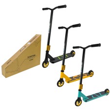 Самокат трюковий з колеса PU 110 мм та алюмінієвим диском, в асортименті, у коробці 63х11х54 см