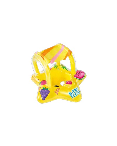 Плотик надувний 81х79 см з тентом на 1-2 роки, ТМ Intex