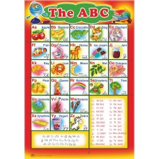 Плакат «Англійська Абетка» картонний, А2