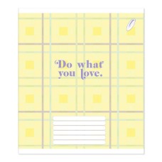 Зошит на 48 аркушів у лінію «Клітинка», №0267, Пір`їнка