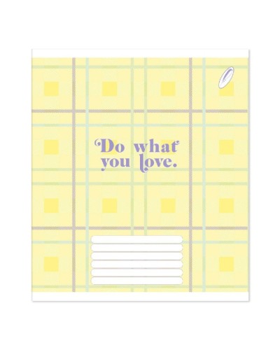 Зошит на 48 аркушів у лінію «Клітинка», №0267, Пір`їнка