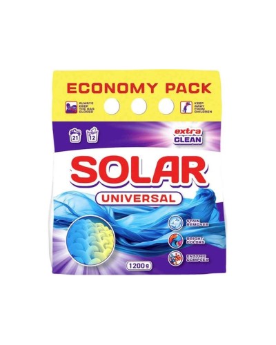 Пральний порошок безфосфатний універсальний 1200 г, ТМ Solar