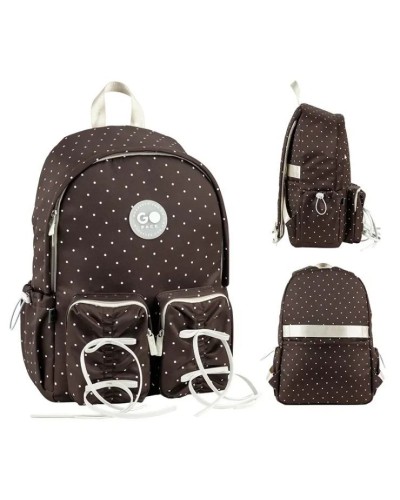 Рюкзак 44х28,5х13,5 см коричневий,130L-2, GoPack Education Teens