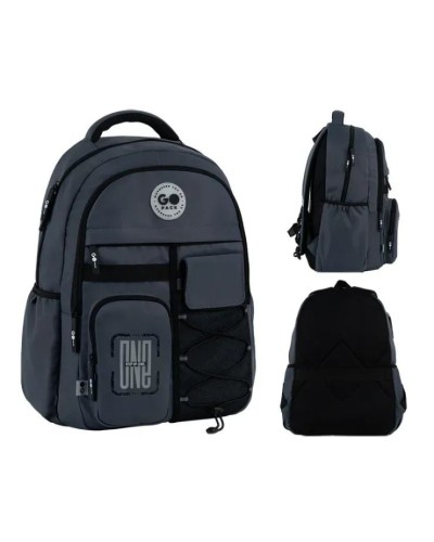 Рюкзак 46х32х19 см темно-сірий, 184L-4, GoPack Education Teens