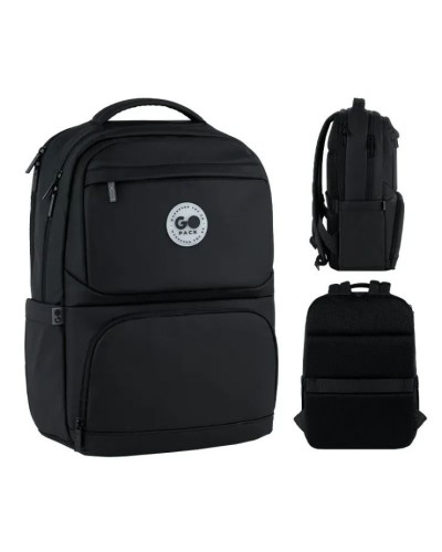 Рюкзак 43,5х30х12 см чорний, 150L, GoPack Teens