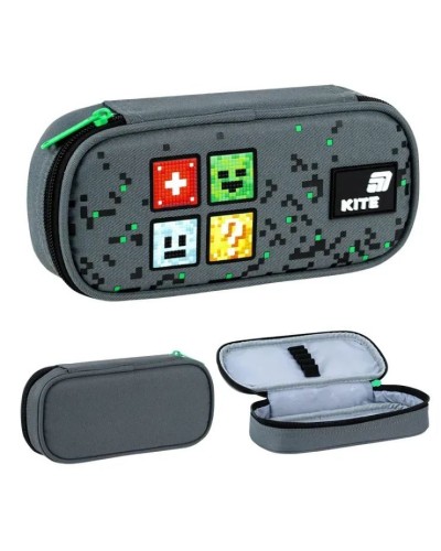 Пенал «Pixel» 21х8,5х4,5 см, 662-22, ТМ Kite