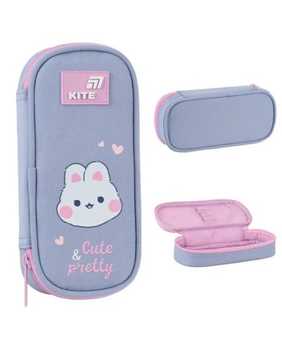 Пенал «Pretty Nice» 21х8,5х4,5 см, 662-18, ТМ Kite