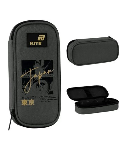 Пенал «Tokyo Vibe» 21х8,5х4,5 см, 662-14, ТМ Kite