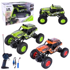 Машина 20 см р/к на акумуляторі зі світлом, в асортименті, у коробці