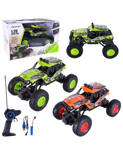 Машина 20 см р/к на акумуляторі зі світлом, в асортименті, у коробці