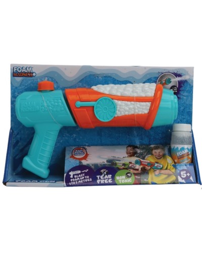 Іграшковий водний пістолет з запаскою, стріляє піною, у коробці