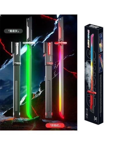 Меч на акумуляторі зі світлом, в асортименті, у коробці 83х6,5х14 см