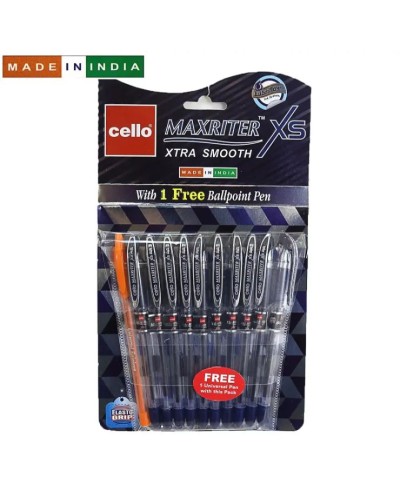 Ручка «Maxriter XS» кулькова синя 0,7 мм + додаткова, ТМ Cello