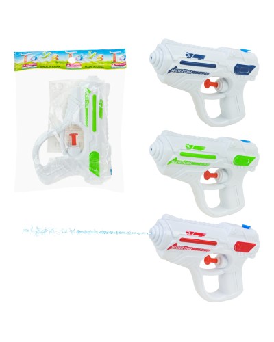 Іграшковий водний пістолет, в асортименті, у пакеті 16х3х12,5 см
