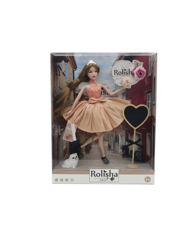 Лялька «Emily Romantic» 29 см з аксесуарами, у коробці 28,5х6,5х36 см