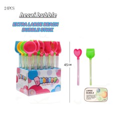 Мильні бульбашки «Лопатка» 45 см в асортименті, по 24 шт у дисплеї