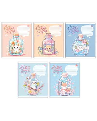 Зошит на 18 аркушів у клітинку «Маленький світ» №2557, ТМ Brisk