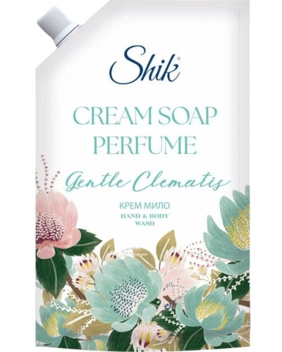 Крем-мило «Ніжний клематис» дойпак 900 мл, ТМ Shik
