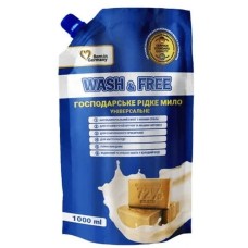 Засіб для миття «Господарське мило» універсальний 1000 г , Wash&Free