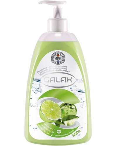 Мило рідке «Екстрактом лайму» 500 г, GALAX