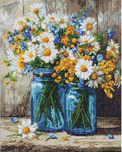 Набір з алмазною мозаїкою «Сонячний момент» 40х50 см, ТМ Ідейка