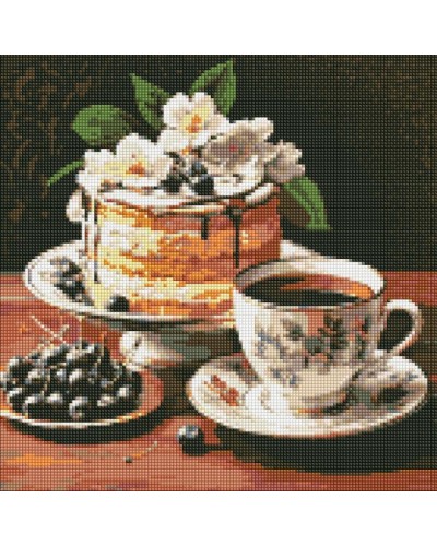 Набір з алмазною мозаїкою «Фруктова солодкість» 40х40 см, ТМ Ідейка