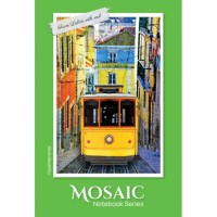 Канцелярська книга «MOSAIC» А4 на 176 аркушів у клітинку з ламіновваною обкладинкою, в асортименті, ТМ Рюкзачок