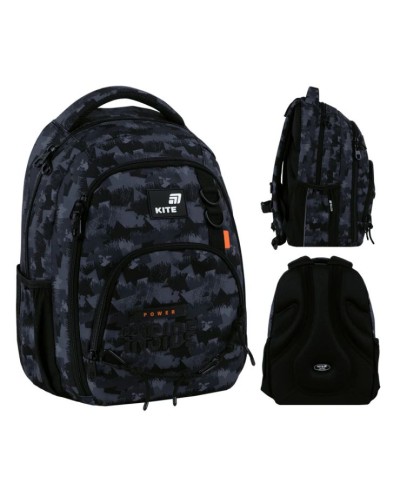 Рюкзак «Power Inside» 42х32х13 см, 905M, Kite Education teens