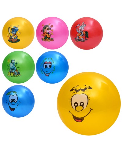 М'яч масажний 9 дюймів вагою 60 г, в асортименті