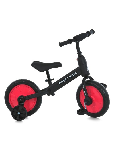 Велосипед-велобіг «PROFI KIDS» 2 в 1 з колесами 12 дюймів з EVA, педалями та додатковими колесами