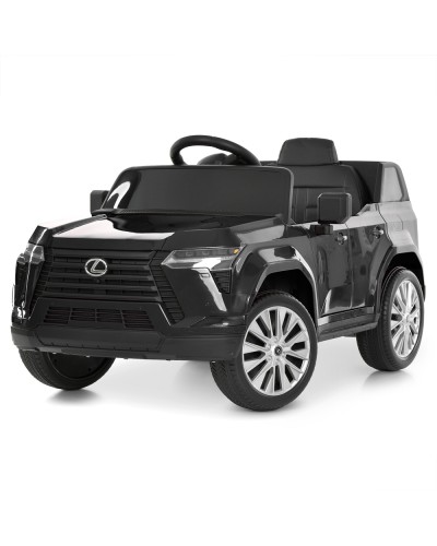 Джип р/к 2,4G на 2 акумуляторах по 35W з мотором 12V 7-9 AH музичний зі свтлом, BLUETOOTH, USB, EVA, чорний