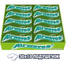 Жувальна гумка «AIRWAVES. Лайм та імбир» 14 г