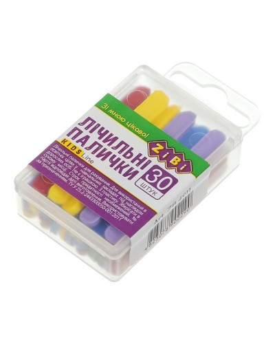 Палички для рахунку, 30 шт, ТМ Zibi