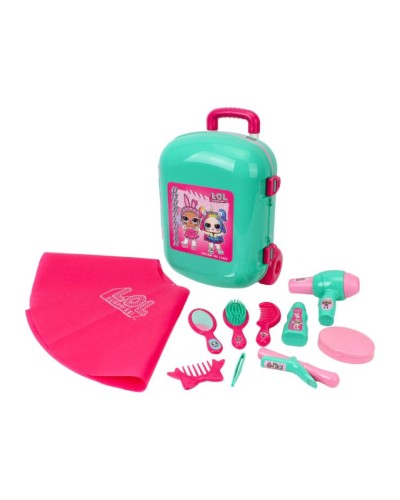 Набір перукаря «L.O.L. SURPRISE! Covert And Cool» з 11 елементів, у валізі 34,5х25х16 см, ТМ Технок