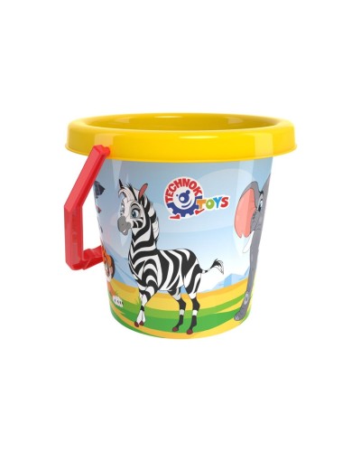 Відерце для піску 2-літрове, 16х18х20 см, в асортименті, ТМ Технок