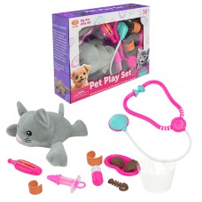 Набір лікаря «Ветеринар»: тваринка та аксесуари, у коробці 30х8х23 см