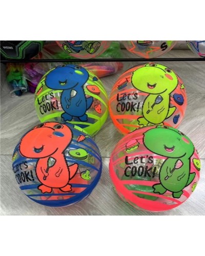 М'яч гумовий 9 дюймів вагою 60 г, в асортименті