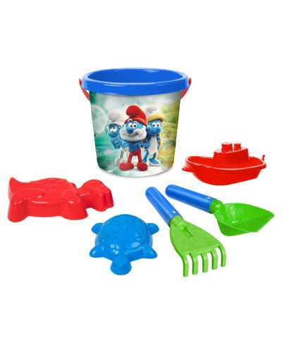 Набір для піску «Смурфи» з 6 елементів, ТМ Тигрес