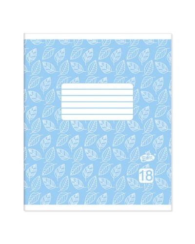 Зошит на 18 аркушів у клітинку «Фоновий», ТМ Brisk