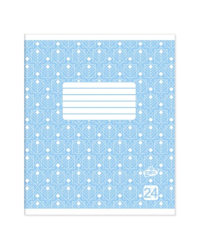 Зошит на 24 аркуші у клітинку «Фоновий», ТМ Brisk