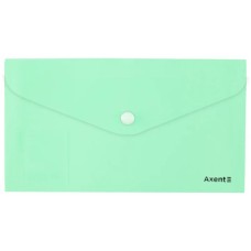 Папка-конверт на кнопці «Pastelini» DL, неом'ятна, ТМ Axent