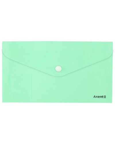 Папка-конверт на кнопці «Pastelini» DL, неом'ятна, ТМ Axent