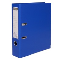 Папка-реєстратор «IDEAL» А4 двостороння збірна 70 мм, PP, синя, ТМ Buromax