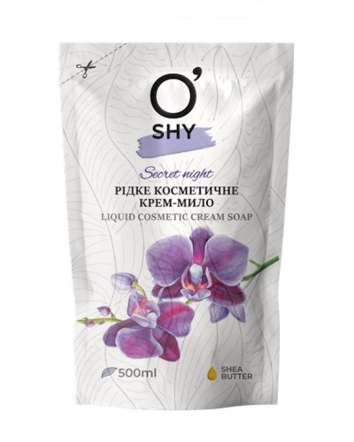 Крем-мило «Secret night» 500 мл дойпак, ТМ O`Shy