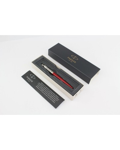 Ручка «Parker Jotter Kensington Red» синя кулькова