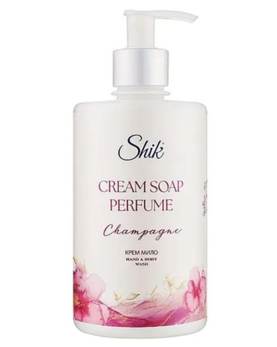 Крем-мило «Champagne» 450 мл з дозатором, ТМ Shik