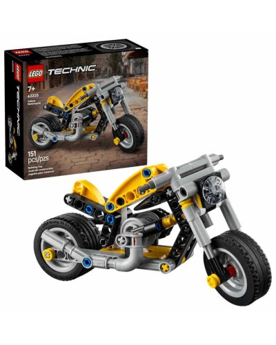 Конструктор «Жовтий мотоцикл» на 151 деталь, у коробці 16х6х14 см, ТМ Lego